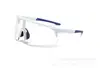 Gafas Deportivas Deportivas de Medio Marco para Ciclismo de Nuevo Producto Transfronterizas Gafas para Correr Gafas de Sol Coloridas Lentes con Recubrimiento al Vacío Lente Integrada