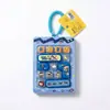Llavero de Sanrio de dibujos animados de 14 teclas, lindo colgante para mochila, gadget para aliviar el estrés, juguete de descompresión para presionar con los dedos