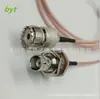Cable RF de 50 ohmios RG316 BNC hembra (con panel y tuerca fijados) a UHF hembra