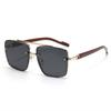 Nuevas Gafas de Sol Polarizadas HD Transfronterizas para Hombre Gafas de Aviador para Conducir Gafas de Sol Retro Modernas Personalizadas