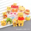 Acessórios de Cabelo da Série Poo, Sapatos Infantis, Capas para Celular, Acessórios de Resina, Cola Creme, Materiais de Decoração DIY do Ursinho Pooh de Desenho Animado