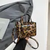 Bolso Pequeño Cuadrado Estampado Leopardo Personalizado Shuai Mi Jia para Mujer Verano 2026 Nuevo Bolso Elegante Casual Estampado Leopardo Bolso de Hombro de Moda