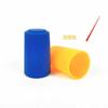 Funda protectora para micrófono cubierta de silicona anticaída funda para micrófono inalámbrico KTV anillo de cuatro esquinas anillo antideslizante tapa trasera