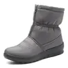 Botas Nuevas de Algodón para Mujer Botas de Invierno para Mujer Talla Grande para Adultos Mayores Botas de Nieve Cálidas Zapatos para Madre 41-43