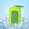 Toalla Refrescante para Fitness al Aire Libre, Empaque Portátil de Silicona, Toalla de Hielo Refrescante, Toalla Deportiva de Secado Rápido para el Cuello del Gimnasio