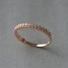 Anillo de plata de ley s925 chapado en oro rosa para mujer, moda femenina, temperamento, anillo de diamantes, corona, comercio exterior, venta al por mayor