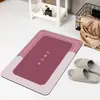 Tapetes de Banheiro Transfronteiriços, Tapetes de Banheiro Fortemente Absorventes de Água, Antiderrapantes, Absorventes de Água, Secagem Rápida e Resistentes a Manchas - Tapetes de Chão de Lama Diatomácea