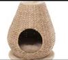 Nido para Mascotas de Verano Tejido a Mano para Gato y Perro Removible y Lavable Nido para Gato y Perro Nido para Gato Multiestilo Abierto Cama para Gato Nido para Mascotas