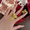 Anel Ajustável Estilo Antigo Fênix para Casamento, Moderno e Requintado, Design de Luxo Leve, Joias de Colar e Anel de Alta Qualidade