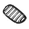 El cabello liso de fábrica es adecuado para la parrilla delantera negra de la entrada de aire modificada de BMW Serie 3 E46 02-05 de 2 puertas