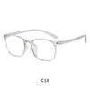 Gafas Retro Ultra-Ligeras para Estudiantes con Bloqueo de Luz Azul, Lentes Sin Graduación, Se Pueden Personalizar con Graduación, Elegantes y Versátiles, En Stock de Fábrica