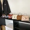Moda Francesa Portátil Bolso Pequeño para Mujer 2024 Otoño e Invierno Nuevo Bolso Kelly Plegado Nicho para Viajar Bolso de Hombro Versátil