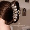 Novo Grampo de Cabelo Chinês com Borla e Jasmim Anti-queda Fixador Artístico Presilha de Tubarão para Parte de Trás da Cabeça Grampo Avançado Acessórios para Cabelo