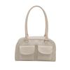 Lujo Ligero Retro Personalizado Para Desplazamiento Bolso Cuadrado Pequeño 2024 Otoño Nuevo Diseño Nicho Elegante Bolso de Mano Hombro Axila