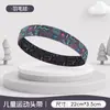 Diadema Deportiva Infantil Absorbente de Sudor Transpirable Running Tenis Antideslizante Cinta para el Cabello Cinta Sudorosa Cinta para el Cabello Baloncesto Pañuelo Elástico para la Cabeza