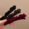 Grampo de cabelo simples Coreia do Sul Cyber Celebridade All-match Franjas Clipe lateral Cabelo Bico de pato Grampo Headwear Feminino Japonês-Coreano Ins Grampo de cabelo