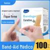 Haishi hainuo Band-Aid 100 peças econômicas à base de pano doméstico arranhão da pele Band-aid parar de sangrar anti-desgaste patch para os pés