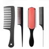 Conjunto de Pentes para Modelar Cabelo para Mulheres Especial Cabelo Cacheado Pente para Modelar Fofo Pente de Massagem Pente de Dentes Largos Pente de Cauda Pontiaguda Pente de Nove Fileiras