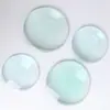 Lente de Aumento Duplo-Convexa Personalizada 3,5 Vezes Vidro Azul Instrumento Lente Convexa Lupa Luminária de Mesa Lente de Vidro