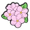 Nuevos Zuecos Florales Coloridos Accesorios DIY Desmontables Zapatos de Goma Suave de PVC Hebilla de Flor para Zapatos Accesorios Decorativos Accesorios para Zapatos