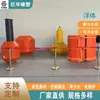 Fugujihua Suministra Flotadores para Tuberías de Lodo de Dragado de Varios Diámetros, Flotadores Permanentes de Combinación Naranja-Rojo y Flotadores Móviles