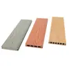 Piso de Madera-Plástico con Agujeros Redondos para Exportación de Comercio Exterior, un Producto Popular de Comercio Electrónico Transfronterizo, Impermeable, Resistente al Sol, Resistente a la Intemperie, Piso de Madera-Plástico para Paisajismo Exterior