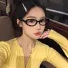 Óculos de Miopia Coloridos Sensíveis à Luz, Estilo Fashion, Transfronteiriços, Anti Luz Azul, Estilo Minimalista, Efeito Emagrecedor, Visual Simples, Óculos de Miopia