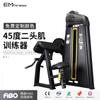 Entrenador de Bíceps de 45 Grados Gimnasio Equipo Comercial Entrenador de Fuerza de Bíceps Juego Completo de Equipo de Fitness