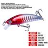 Cebo Luya de lance largo señuelo artificial Mino señuelo duro plástico de hundimiento lento cebo para lanzar micro-objetos cebo para peces cocked cebo biónico
