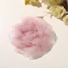 Super Atmosfera de Fada Cor Creme Doce Organza Camélia Clipe de Garra DIY Acessórios de Cabelo Broche Acessórios de Flor para Roupas