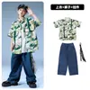 Ropa de Moda Hip-Hop para Niños Traje de Chaleco Roto para Niños hiphop Infantil Tambor Genial Guapo Costsize Masculino