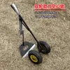 Enxada de duas rodas multifuncional três em um para capinar e afofar com assistência de energia enxada para fazer sulcos enxada para limpar terreno baldio enxada plana arado triangular agrícola