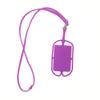 Conjunto de Cordão de Silicone para Celular, Porta Cartão de Identificação para Trabalho, Pingente de Silicone para Etiqueta de Nome, Porta Cartão em Estoque