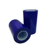 Película Protectora Azul PE Puertas y Ventanas de Aluminio Vidrio Herrajes de Acero Inoxidable Película Autoadhesiva Cinta Adhesiva Azul Película Azul Embalaje Industrial Película Elástica