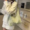 Bolso de Tote Simple Estilo Coreano con Gran Capacidad, Bolso de Hombro, Nuevo Modelo 2024, Bolso de Hombro Simple, Disponible para Dropshipping