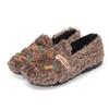 Invierno 2025 Nueva Moda Cálido de Moda Transfronterizo Venta al por Mayor Casual Versátil Zapatos de Algodón para Mujer Felpa Engrosada Comercio Exterior