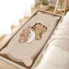 Alfombra de Dibujos Animados de Animales Pequeños para Habitación Infantil Terciopelo Cristal Hogar Antideslizante y Resistente a las Manchas Felpudo Completo Se Puede Personalizar el Tamaño