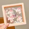 Conjunto de Pulseiras Kuromi Infantil Brincos de Desenho Animado Clipe de Orelha Adesivos Ornamentos de Princesa para Meninas Joias Exquisitas Presentes