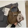 Bolso Cubo de Alta Gama de Moda para Mujer 2026 Nuevo Primavera Vintage Versátil Bolso de Mano Simple Bolso de Hombro Cruzado Moda