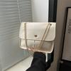 Bolso de Hombro para Niña con Textura de Moda Casual Retro 2024 Nuevo Bolso de Cadena Primavera Sencillo para Viajes