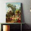 Fragonard Pintura Decorativa Rococó Fragonard Balanço Menina Lendo Arte Clássica Pintura a Óleo Pintura de Parede