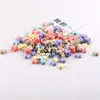 Contas Soltas Cor Macaron Estrela 10mm Resina Acessórios para Joias Material para Pulseira Artesanal Infantil DIY