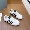 Zapatos de entrenamiento de cuero genuino 2026 otoño suela blanda no fatigantes blanco y negro para el trabajo y el trayecto zapatillas finas transpirables zapatos versátiles para mujer