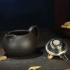 Taza de Feria de Arena Púrpura Mar de Té Arena Púrpura Juego de Té Kung Fu Accesorios Olla de Leche de Arena Púrpura Olla de Barro Zhu de Chaozhou Ceremonia del Té Cero Combinación