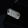 Collar para hombre con colgante de mortero de diamante de plata 925 con diseño de hierba Tang, tendencia nacional, biografía de Tíbet, cadena para suéter retro, venta al por mayor