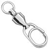 Conector de ocho anillos para cebo Luya, rodamiento de alta velocidad, pasador ovalado giratorio, accesorios de pesca de ocho anillos