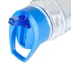 Comércio exterior copo de água grande capacidade copo plástico garrafa de água esportiva fitness copo transparente com canudo e tampa resistente a quedas resistente a altas temperaturas