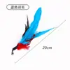 Nuevos Juguetes para Gatos: Pez Volador, Oruga, Pluma, Caña Teaser de Mariposa, Cabezal de Repuesto para Caña de Pescar