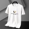 Fabricante de Origem Camiseta Masculina de Manga Curta Tendência Ins Versátil Bonita Camiseta de Meia Manga Verão Tops Masculinos Versáteis