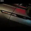 Película de cambio de color para coche PET motocicleta coche eléctrico guerrero negro súper sub mate película para coche blanco metálico electro-óptico película para carrocería blanca